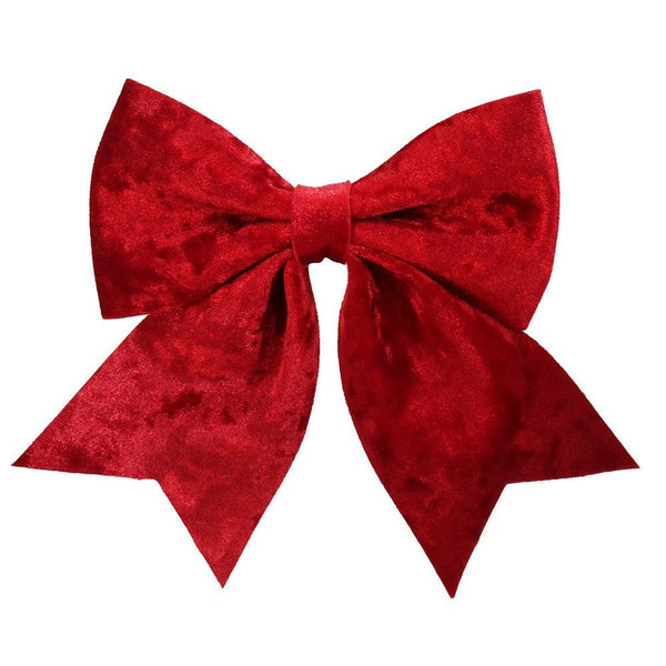 Velvet Bow Red | 19  x  26cm