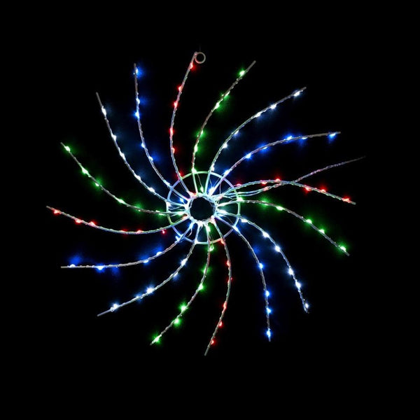 Led Starry Wire Spinner Red Green Yellow Blue | 50cm |