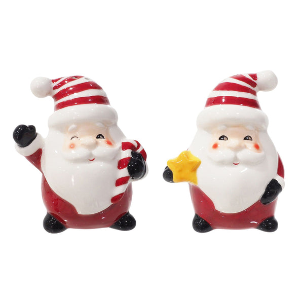 Santa Salt and Pepper Shakers | 2 Piece Set