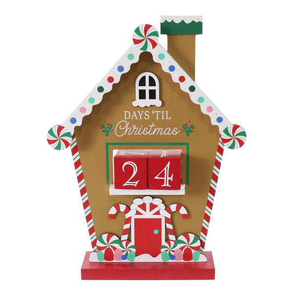 Gingerbread House Countdown Calendar | 2 Number Blocks