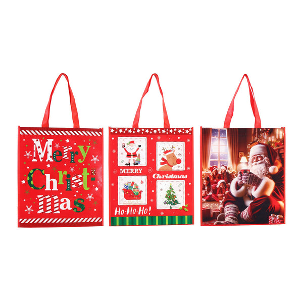 Shopper Bag Small PE Shiny | Double Sided Print, Assorted Designs
