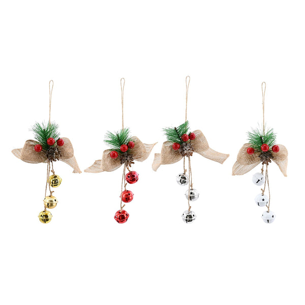 Hanging Nutbells Deco | Pack of 3, Assorted Colours