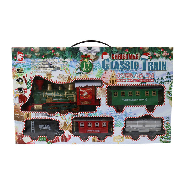 Christmas Classic Train Set | 17 Piece with Sound and Headlight