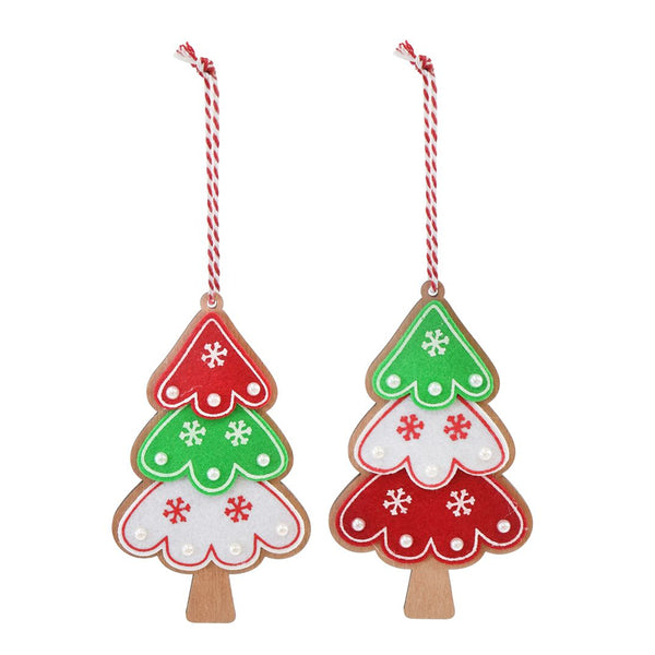 Hanging Tree Decoration | 12cm, Assorted Designs