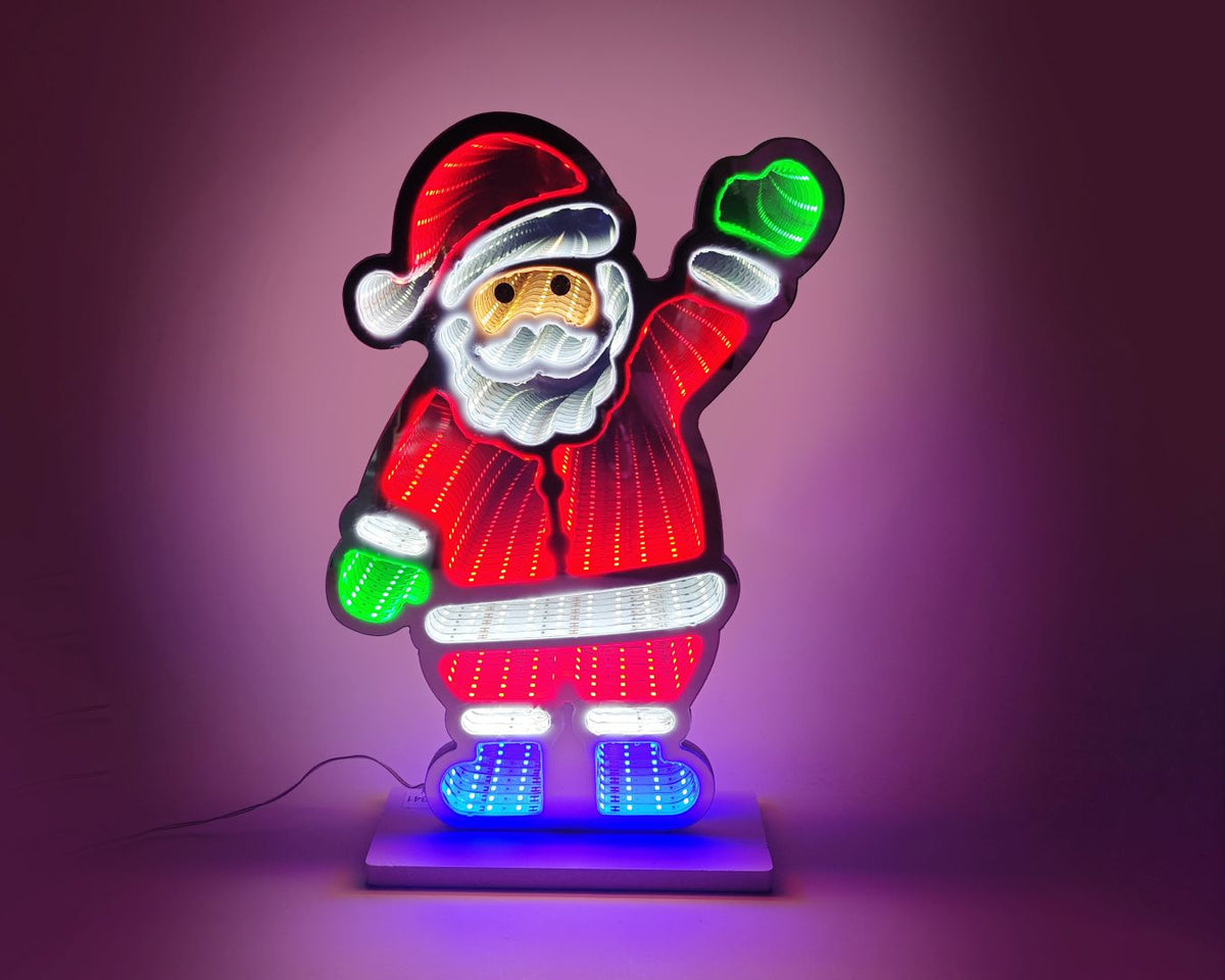 LED Infinity Santa Light | 40cm, IP20, SMD Strip with Infinity Effect