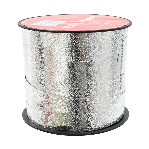Metallic Embossed Ribbon 10mm x 40m | Assorted Colours
