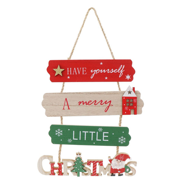 Christmas Wishing Hanging Sign | 25cm