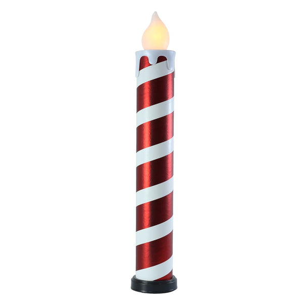 LED Flickering Candle 82cm | Warm White, Battery Operated, On/Off Switch