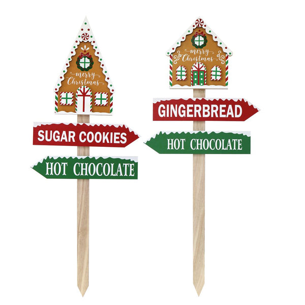 Gingerbread Garden Stake | Assorted Designs