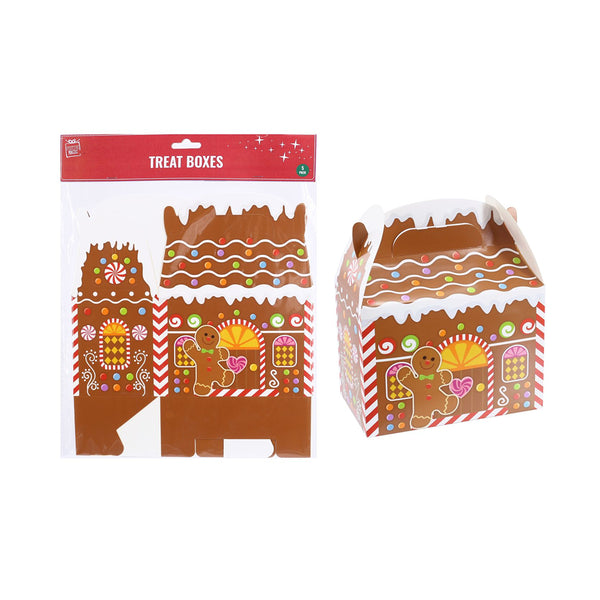 Gingerbread Treat Boxes | Pack of 5