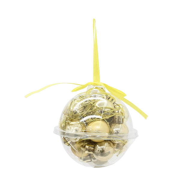 Mini Christmas Baubles 25mm | Assorted Colours, Shiny and Matte, Pack of 20