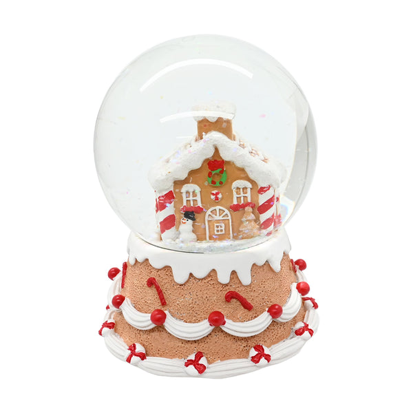 Gingerbread Waterball Snow Globe | 80mm, Assorted Designs