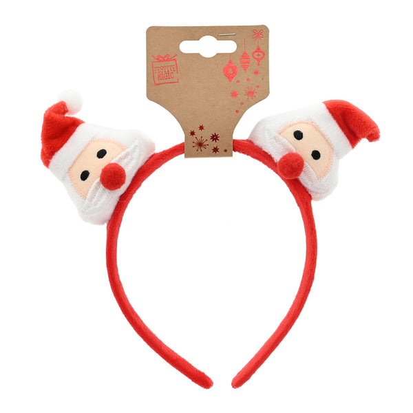 Cute Character Christmas Headband | Assorted Designs, Santa and Reindeer