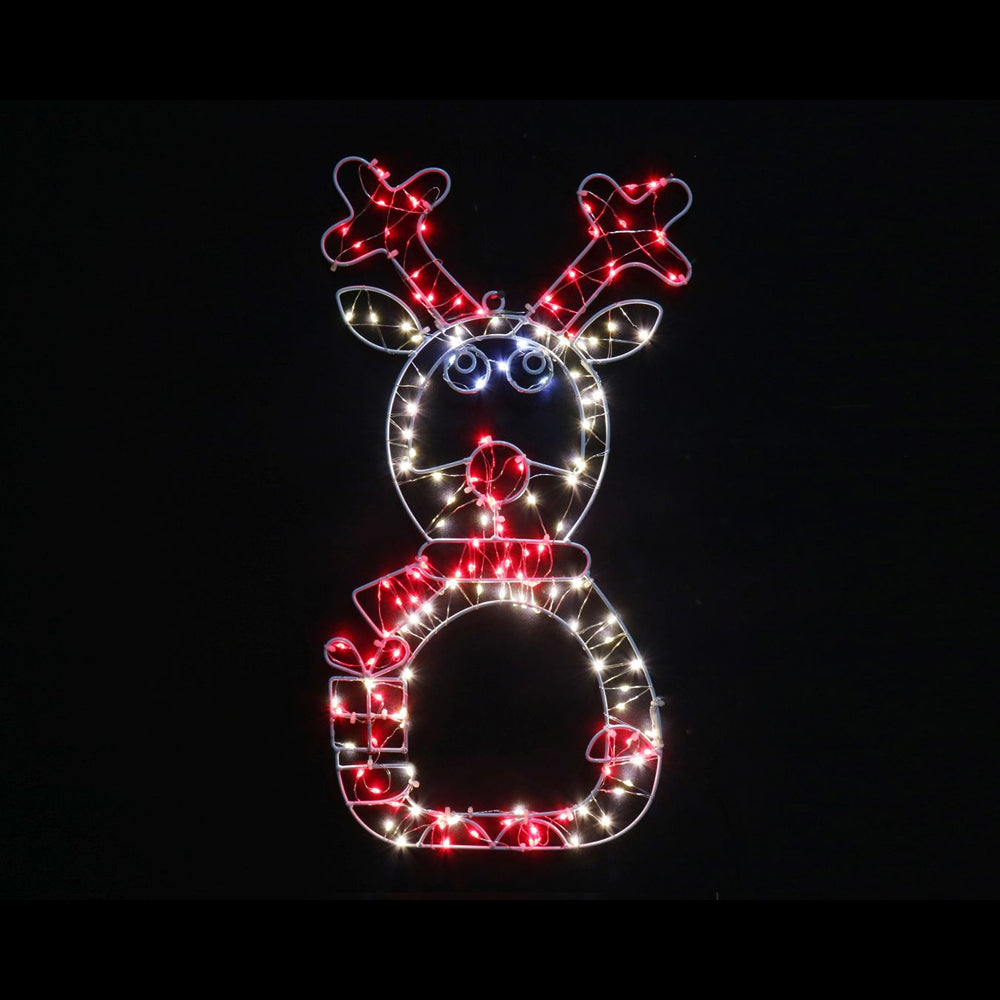 LED Micro Wire Reindeer Light Steady 50cm | 145 Red and Warm White Lights
