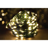 Festive Magic 400 Warm White Flexible Micro LED String Lights - Green Wire