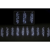Festive Magic Cool White LED Cluster Curtain Lights - 4.8m, 400 LEDs