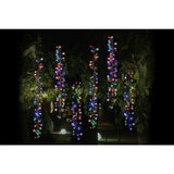 Festive Magic Multicoloured Cascading Christmas Cluster Lights - 480 LEDs, 10m