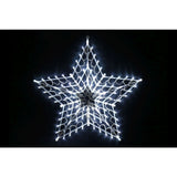 Festive Magic LED 3D Retro Star Christmas Light - 50cm, Bright White