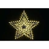 Festive Magic 3D LED Retro Star Christmas Light - 50cm, Warm White