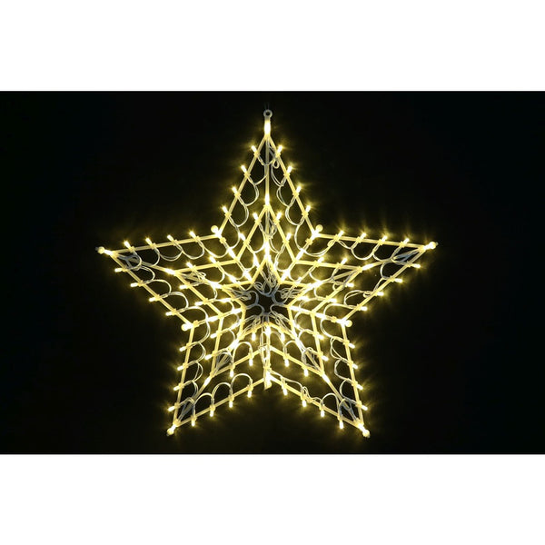 Festive Magic 3D LED Retro Star Christmas Light - 50cm, Warm White