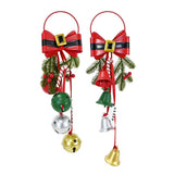 Festive Magic Assorted Christmas Bell Hanging Decoration - 43cm, Mixed Colours