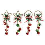 Festive Magic Shiny Jingle Bell Hanging Decoration - 23cm, Assorted Designs