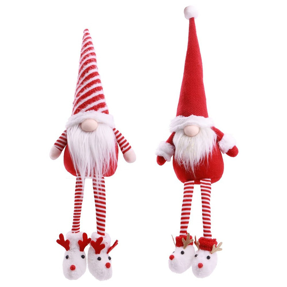 Festive Magic Shelf-Sitting Candy Christmas Gnome - 64cm, Assorted Designs
