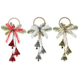 Festive Magic Shiny Bell Christmas Hanging Decoration - 30cm, Assorted Colours