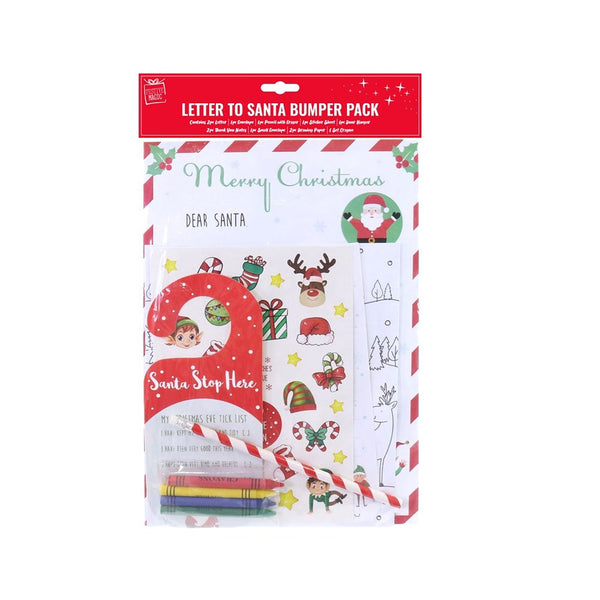 Festive Magic Letter to Santa Christmas Activity Kit - 12 Pieces
