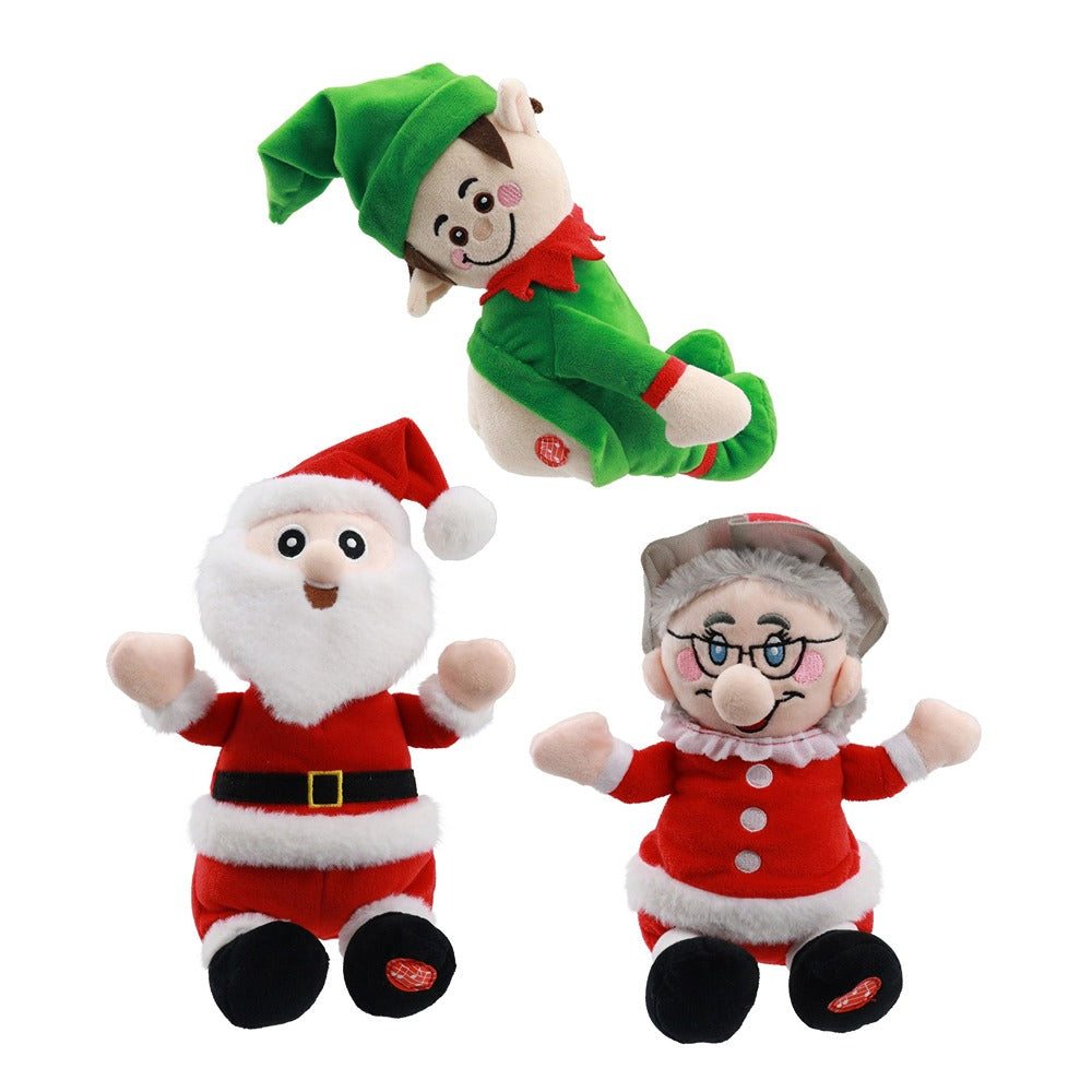 Festive Magic Farting Christmas Plush Toy - Assorted Character Designs