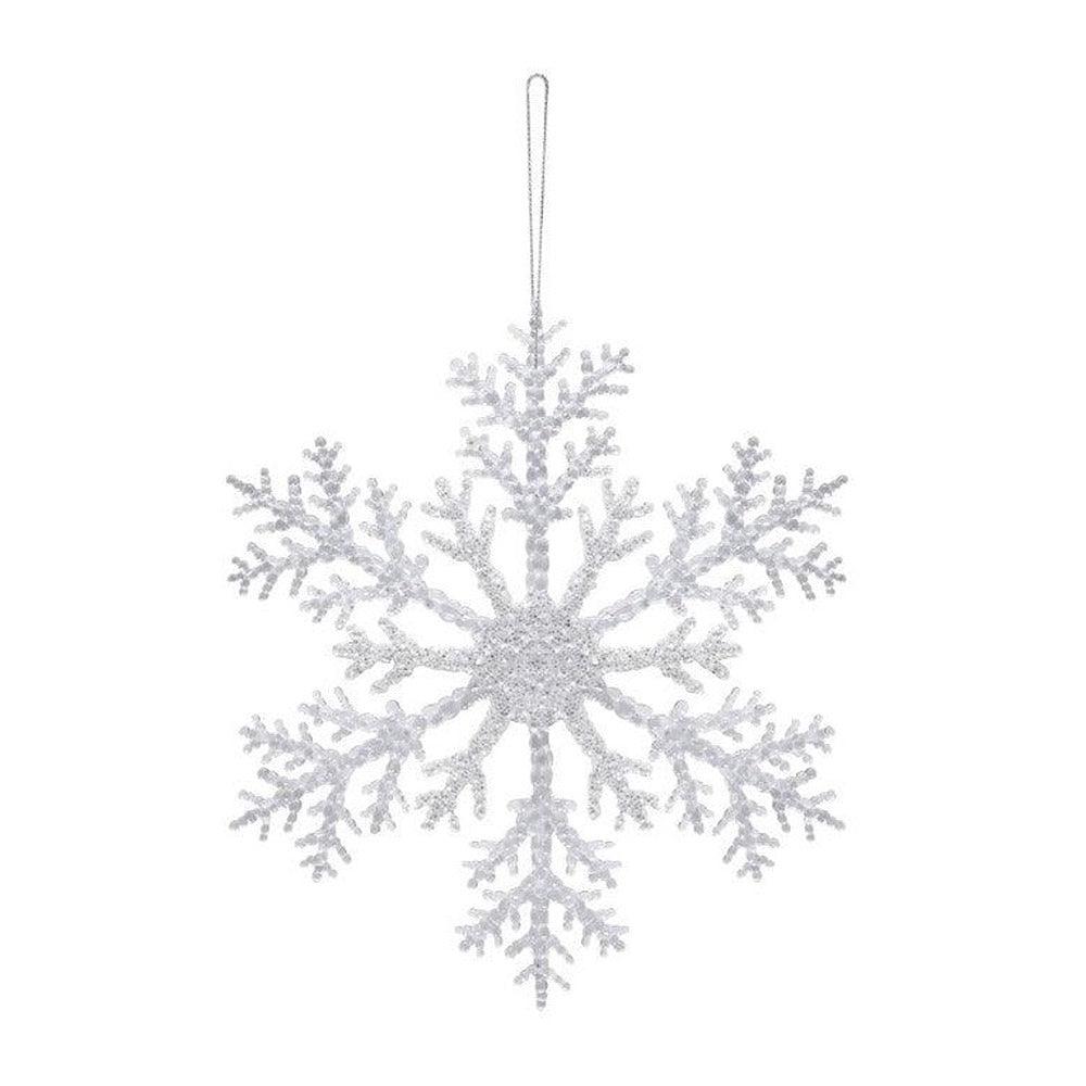 Acrylic Hanging Snowflake | 21cm - Choice Stores