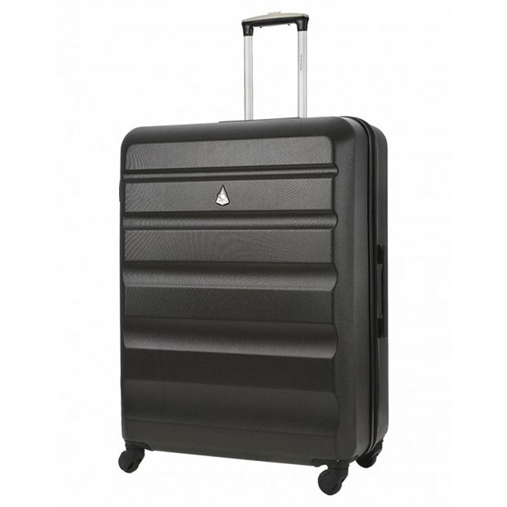 Aerolite Hard Shell Lightweight Suitcase Charcoal Choice Stores