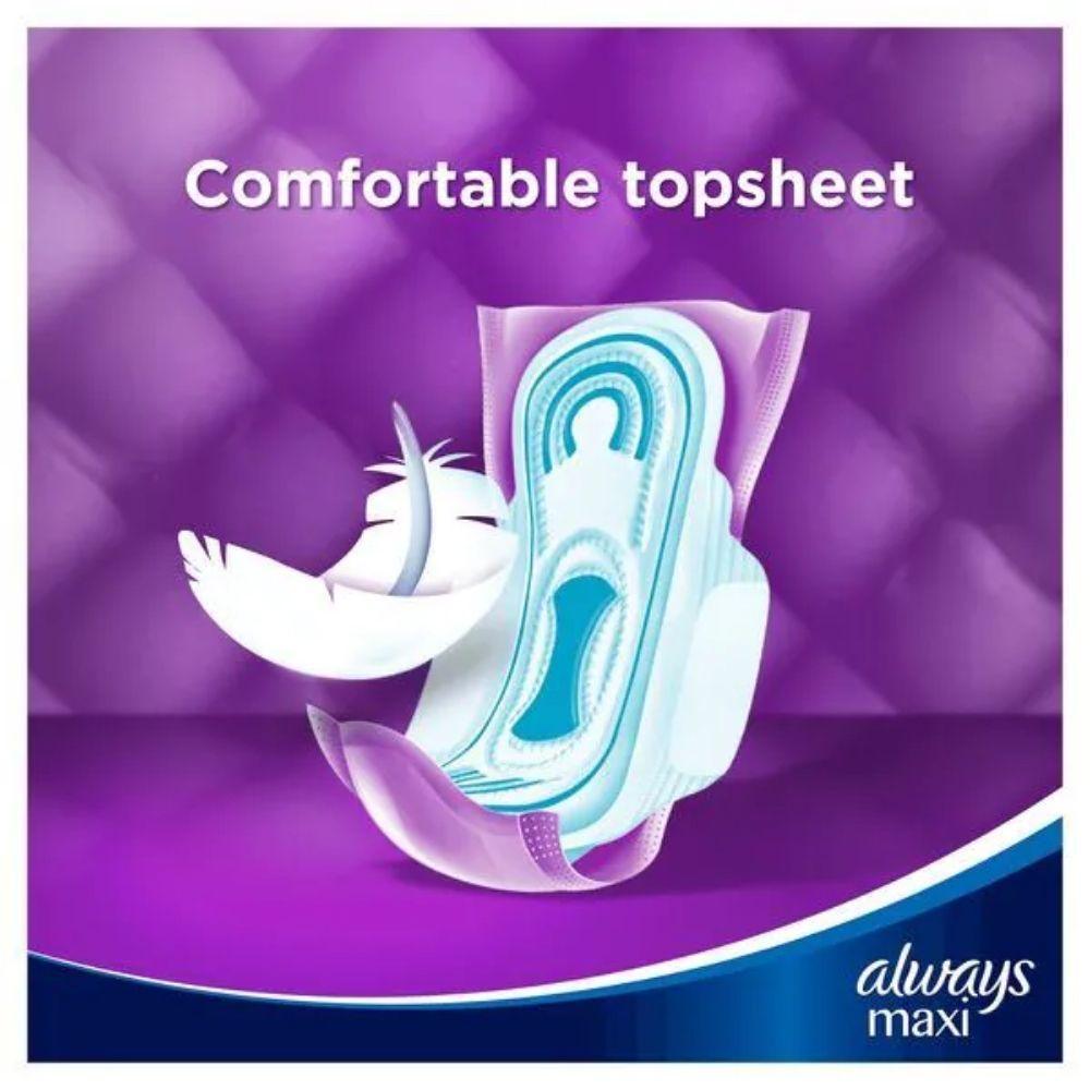 Always Maxi Long Plus Sanitary Towels | 12 Pack - Choice Stores