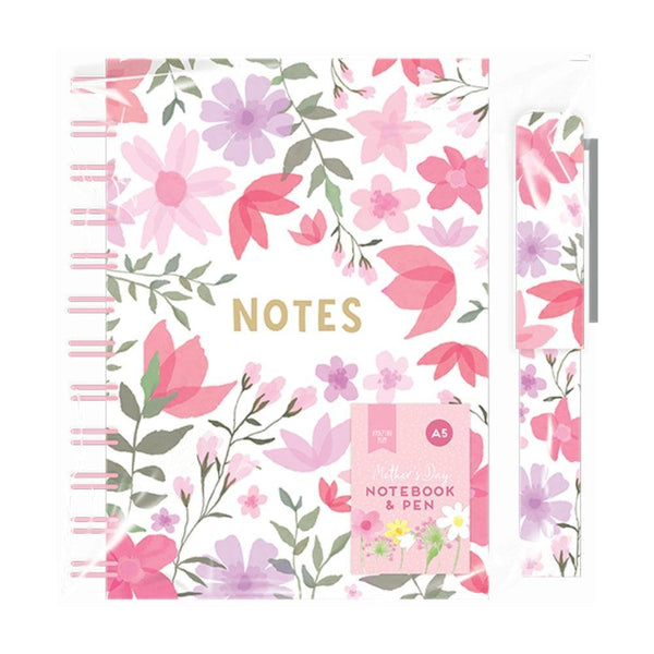 Amazing Mum Mothers Day A5 Notebook & Pen Set | Assorted Design - Choice Stores