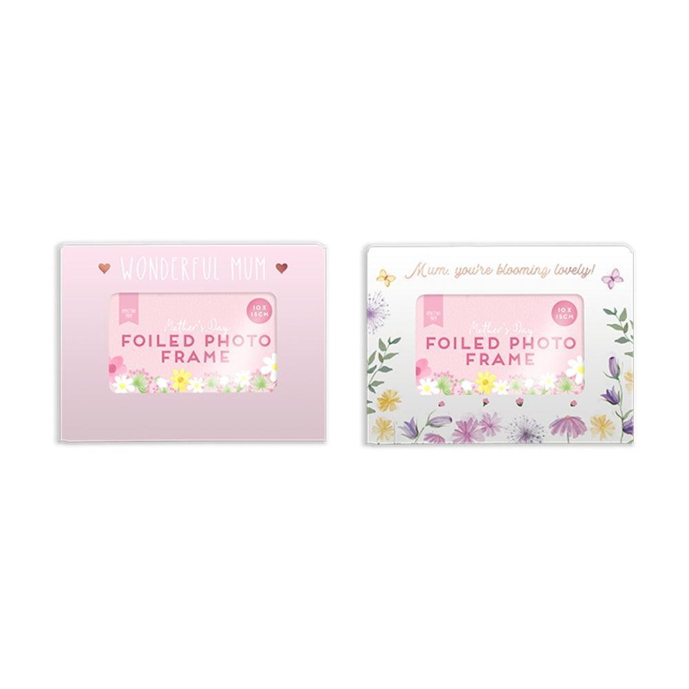 Amazing Mum Mothers Day Foil Photo Frame | 4x6 | Assorted Colour - Choice Stores
