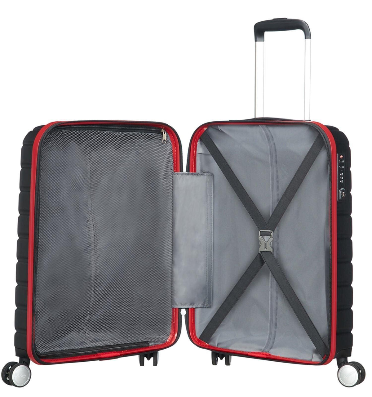 American Tourister 24in Black Suit Case - Choice Stores