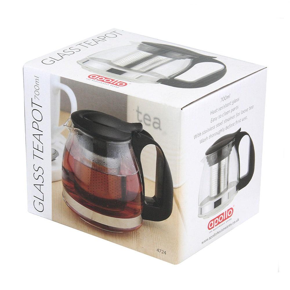 Apollo Housewares Glass Teapot | 600ml - Choice Stores