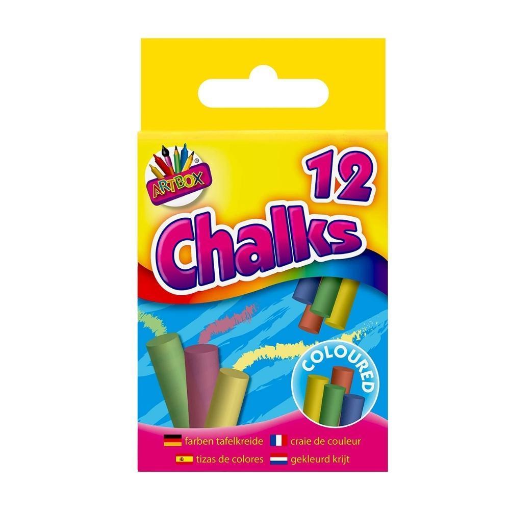 Artbox Coloured Chalks | 12 Pack - Choice Stores
