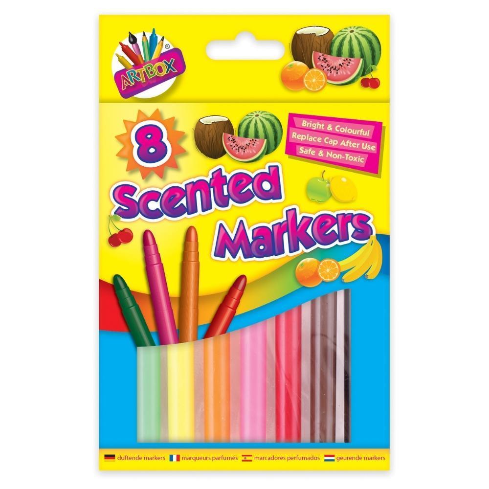 Artbox Jumbo Colourful Scented Markers | 8 Pack - Choice Stores