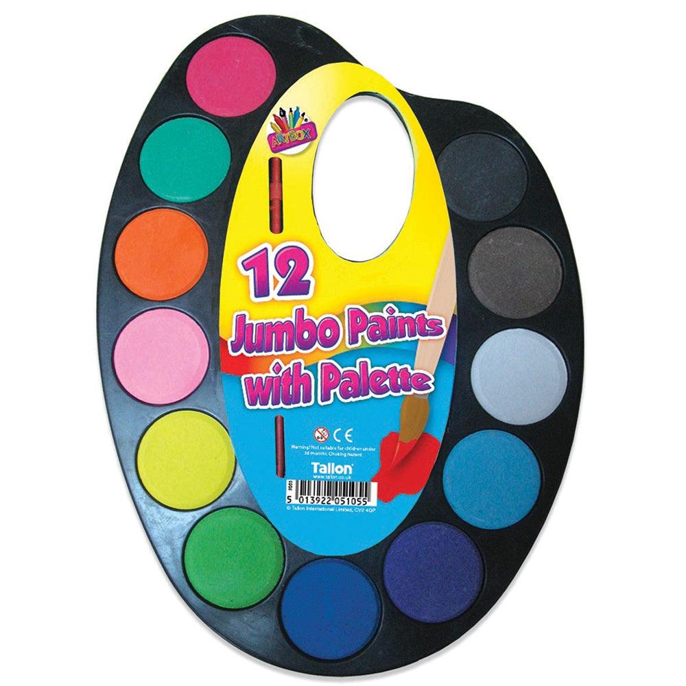 Artbox Jumbo Paints | Pack of 12 - Choice Stores