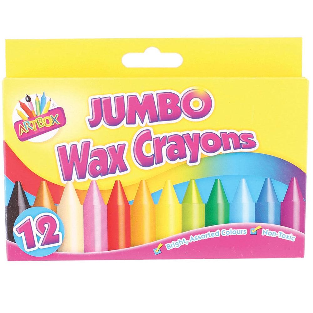 Artbox Jumbo Wax Crayons | Pack of 12 - Choice Stores
