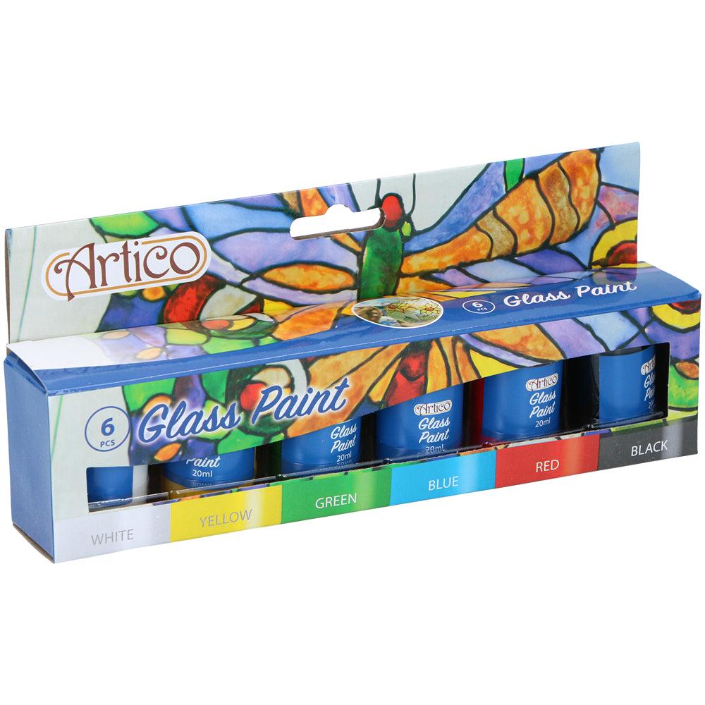 Artico Glass Paint | Pack of 6 - Choice Stores