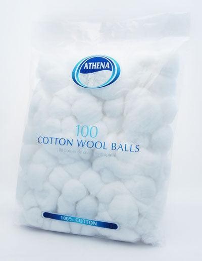 Athena Cotton Balls | 100 Pack - Choice Stores