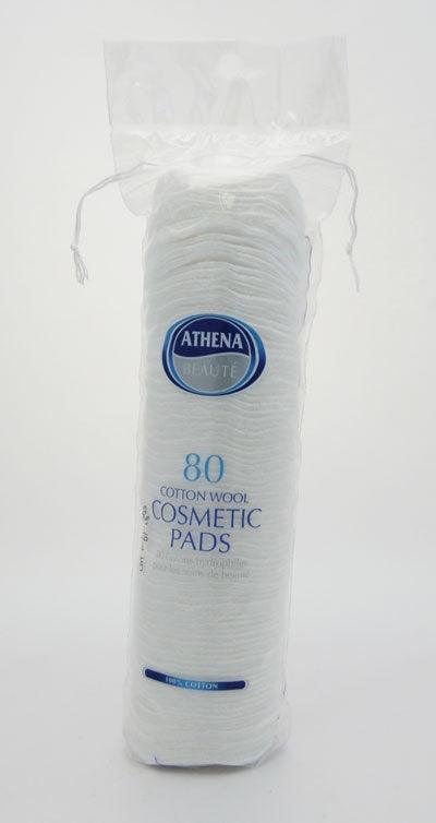 Athena Cotton Wool Cosmetic Pads | 80 Pack - Choice Stores