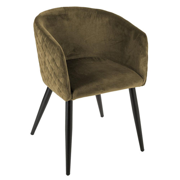 Atmosphera Marlo Khaki Armchair| 76cm - Choice Stores