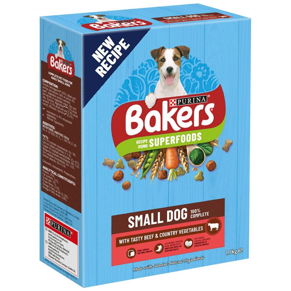 Bakers Beef &amp; Vegetable Small Dog Food | 1.1kg - Choice Stores
