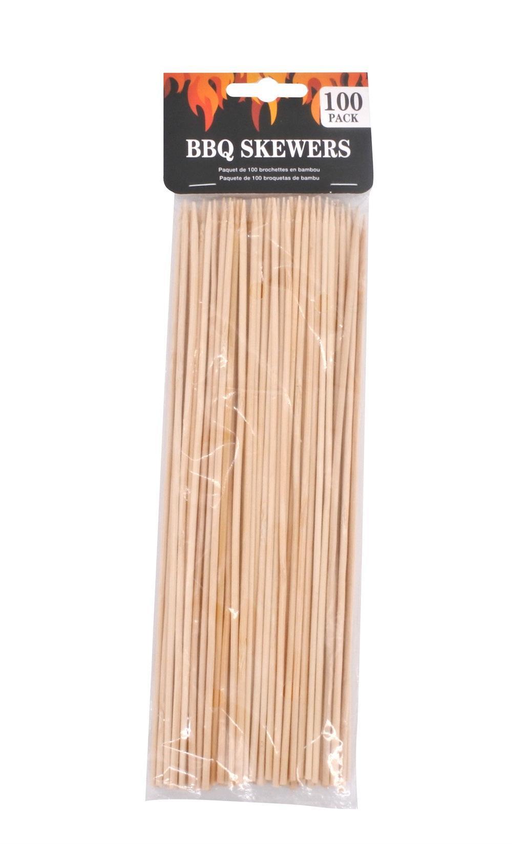 Bamboo Skewers | 25 cm | 100 Pack - Choice Stores