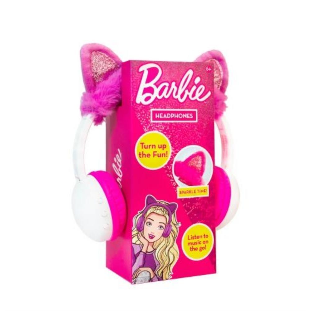 Barbie Wireless Fluffy Headphones | Includes USB Charging Cable | Ages 7+ - Choice Stores