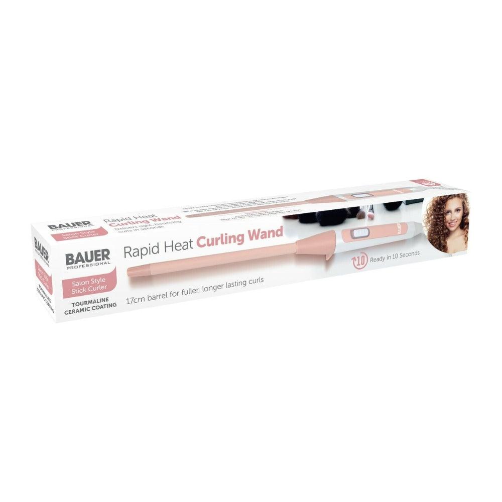 Bauer Professional Rapid Heat Curling Wand | 17 Cm Barrel - Choice Stores