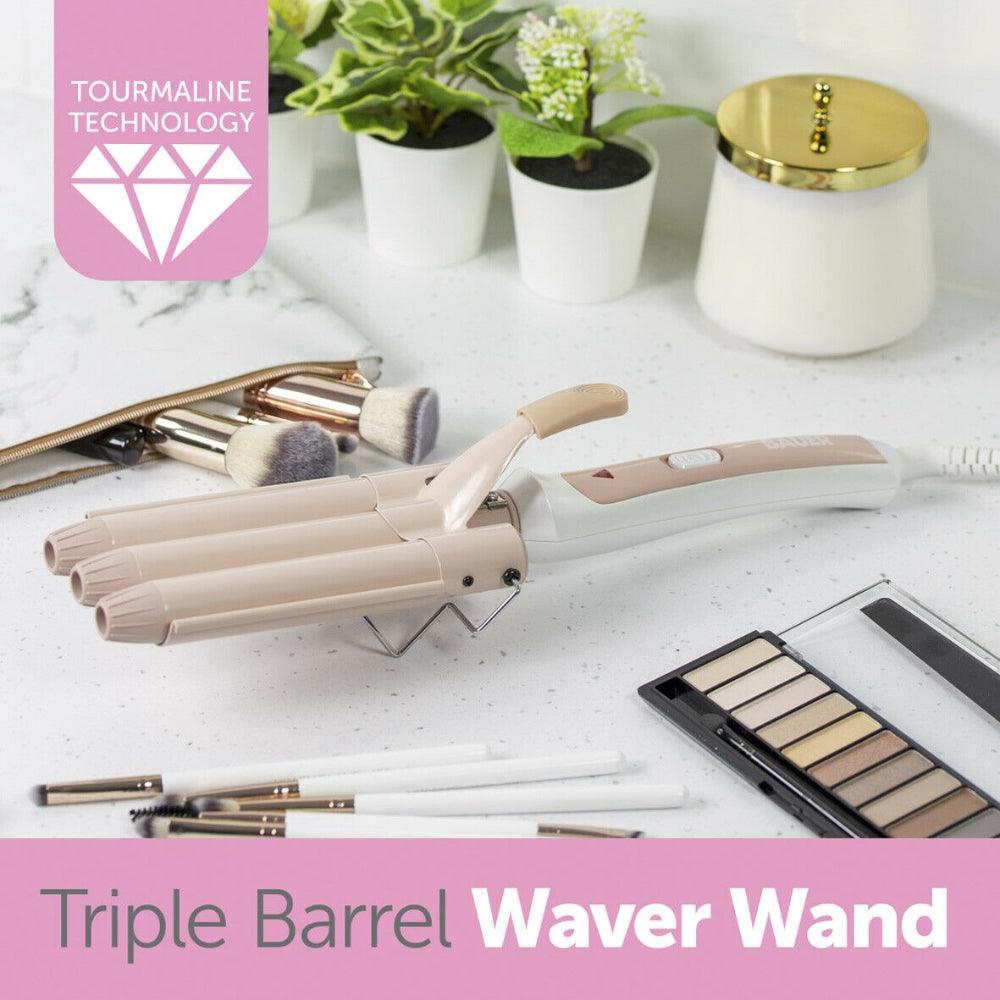 Bauer Professional Triple Barrel Waver Wand - Choice Stores